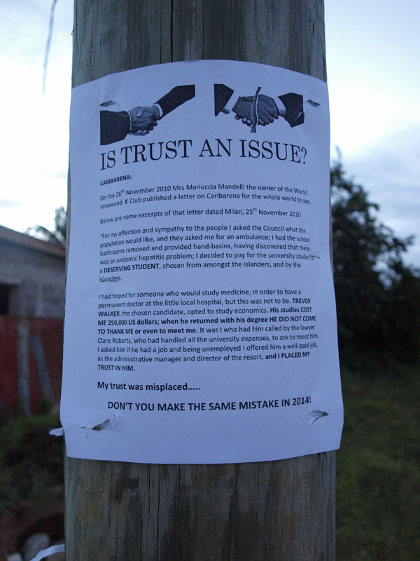 is trust an issue poster